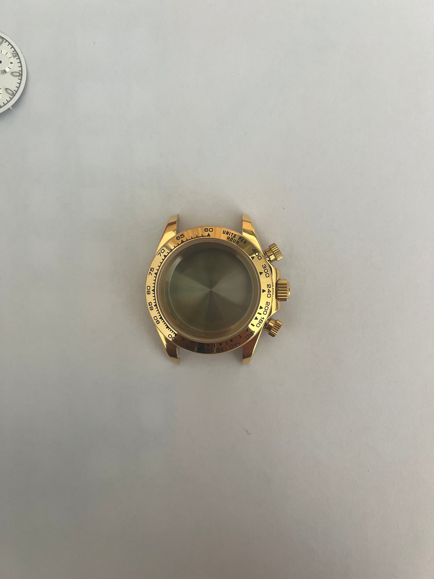 Gold Case with Gold Bezel