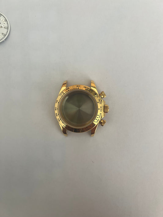 Gold Case with Gold Bezel