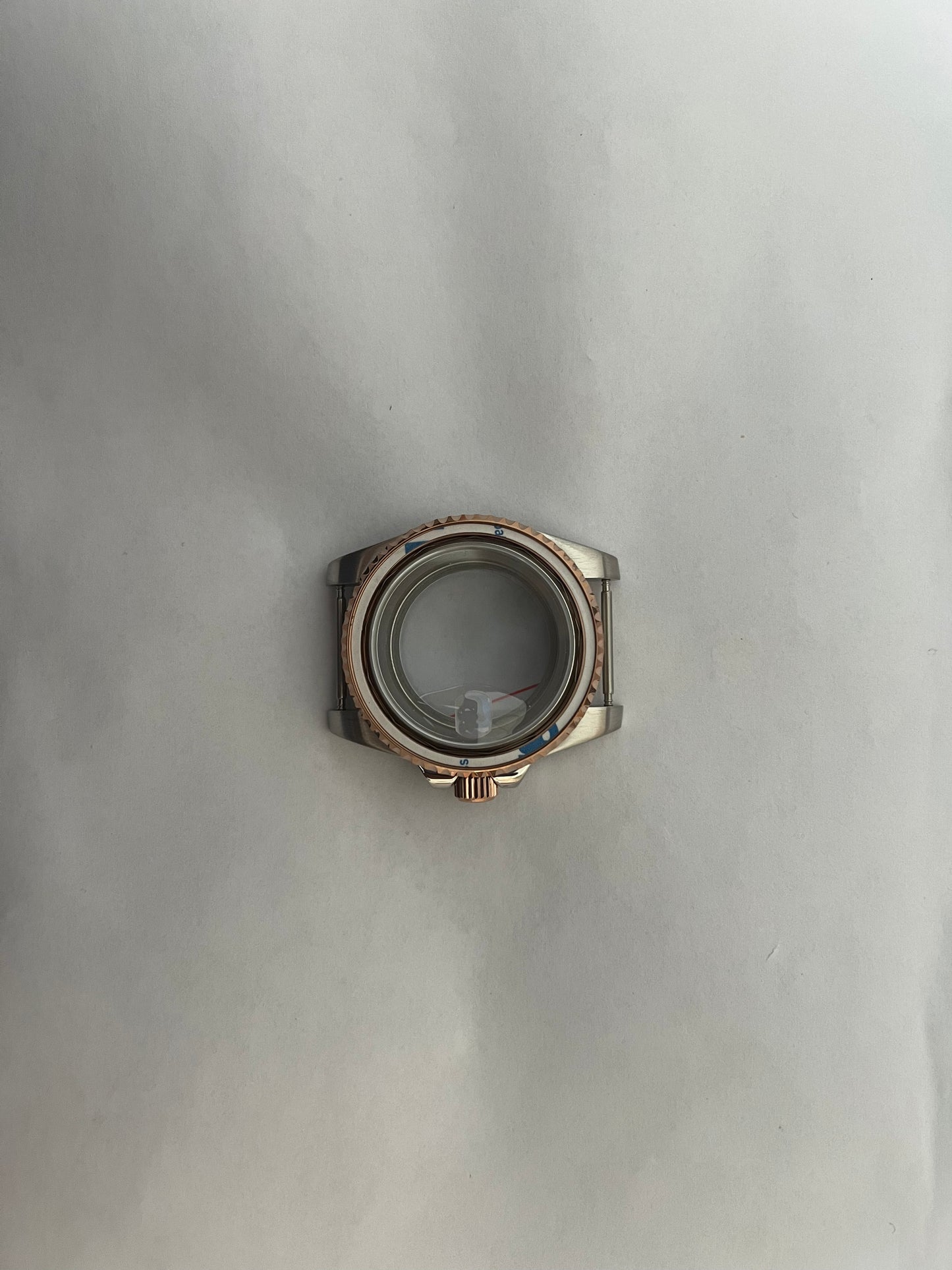 White & Rose Gold