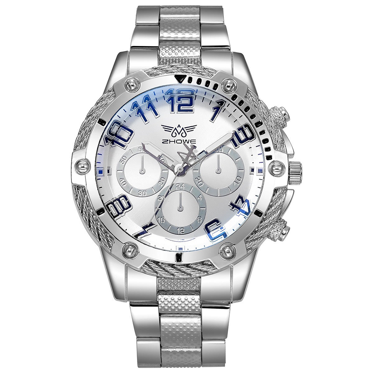 Luxury Gold Decorative Quartz Watch for Men – 41mm