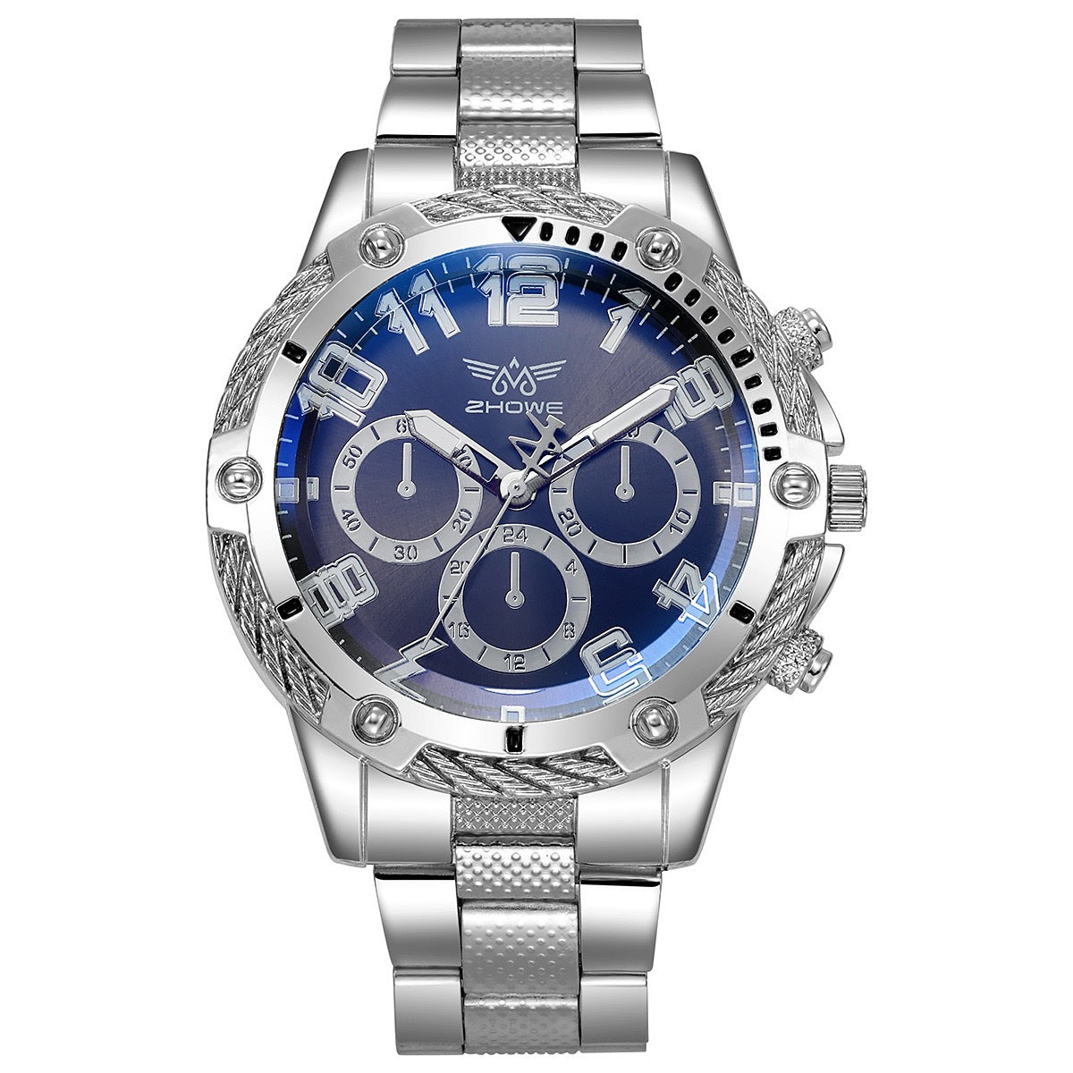 Luxury Gold Decorative Quartz Watch for Men – 41mm
