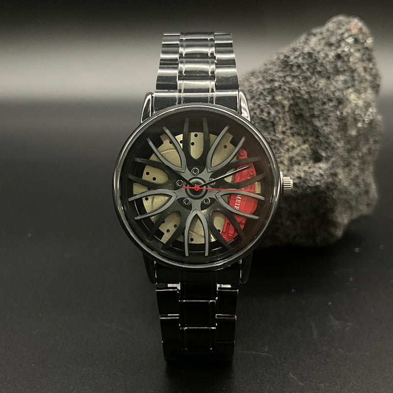 Men’s Stainless Steel Quartz Watch – 39mm Casual Analog Wristwatch – Multiple Colors